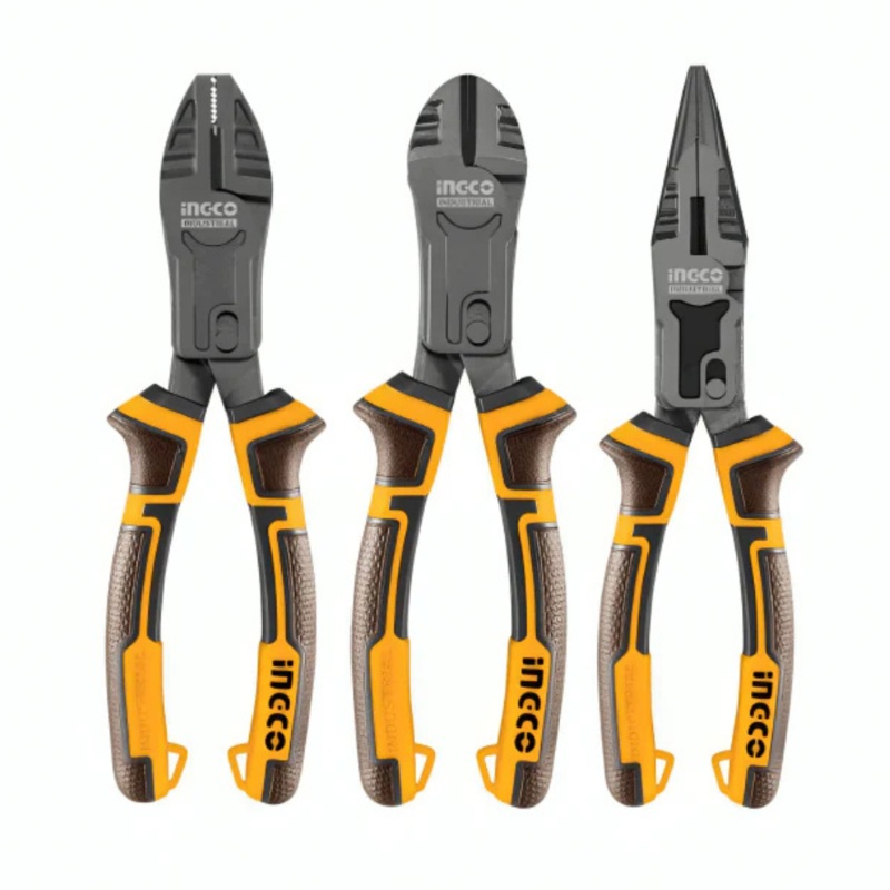 Ingco 3 Pieces Compound Action Plier Set – HKCPS5831