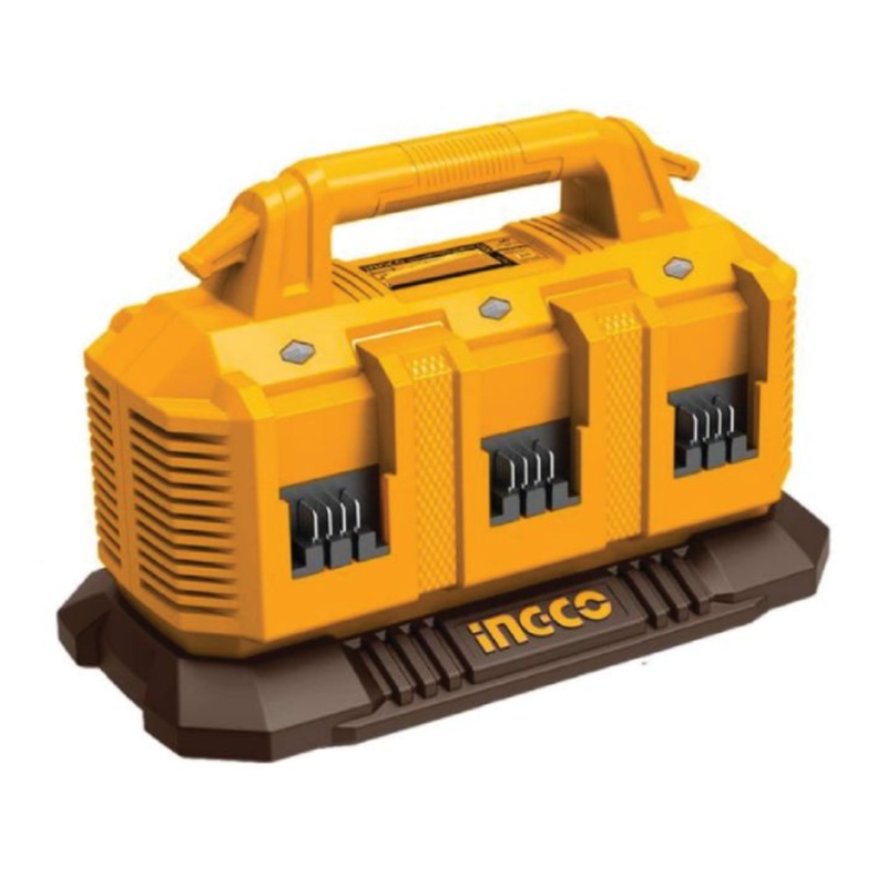 Ingco 6-Port 20V 4.0Ah Lithium-Ion Battery Charger  FCLI2064