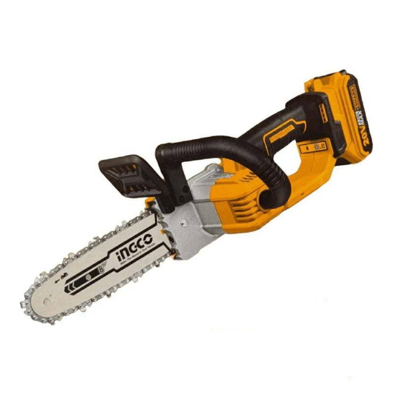 Ingco 8 Lithium-Ion Cordless Chain Saw with 20V 2.0Ah & Charger – CGSLI20851
