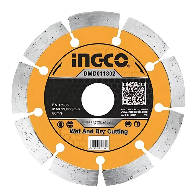 Ingco Wet & Dry Diamond Disc with Blade width 10mm – 5, 7 & 9