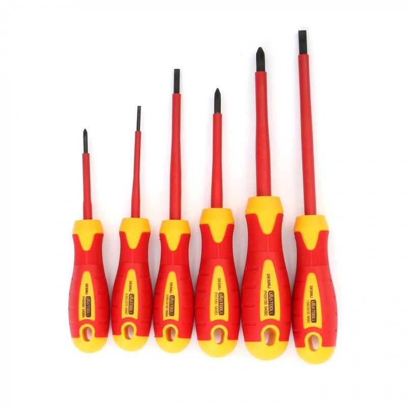 Uyustools 6 Pieces Electrician Screwdriver Set 1000V – DES06J
