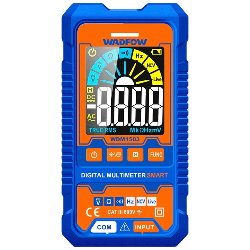 Wadfow Digital Multimeter 4000 Counts 600V – WDM1503