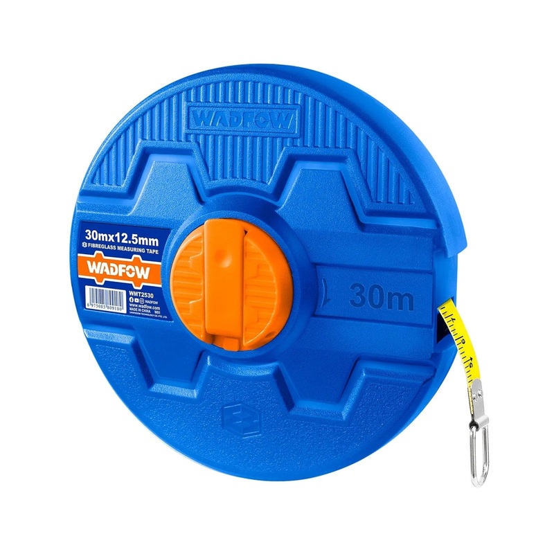 Wadfow Fiberglass Measuring Tape 30m x 12.5mm – WMT2530