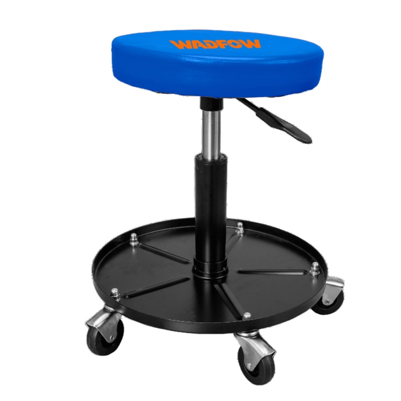 Wadfow Pneumatic Lifting Creeper Seat With Four 360-Degree Swivel Casters – WNC1521