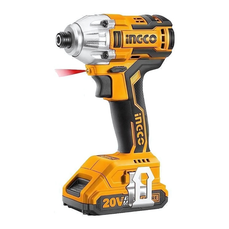 Ingco 20V Lithium-Ion Cordless Impact Driver with Brushless Motor  CIRLI2028