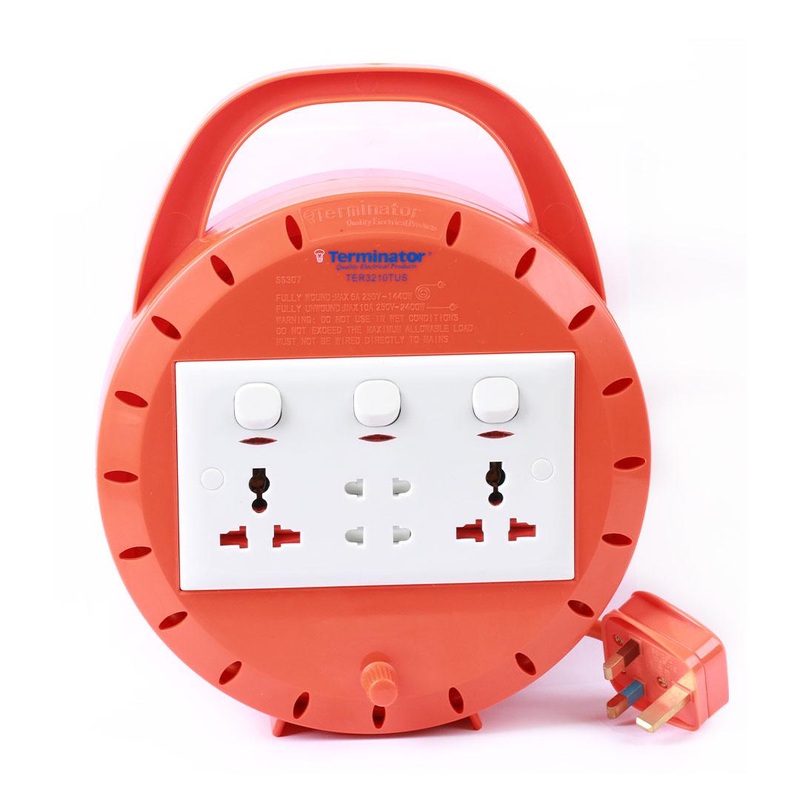 Terminator 4-Way Extension Reel 10M – TER 3210TUS