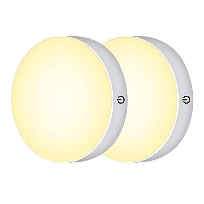 Willed 2 Pieces LED Rechargeable Dimmable Touch Light – PI-CL01-85LM/24