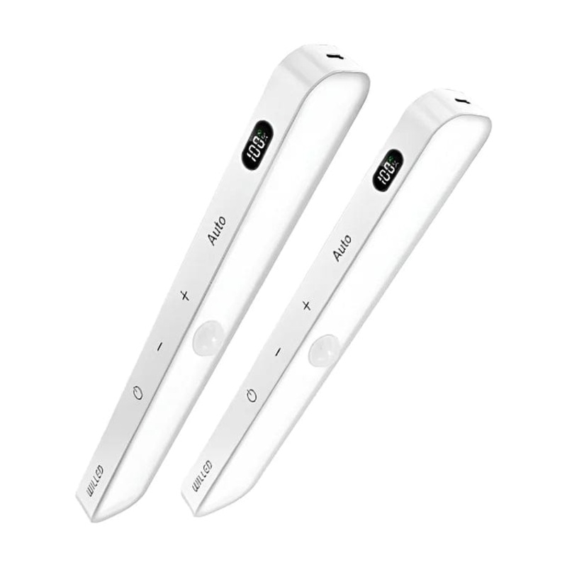 Willed 2 Pieces LED Rechargeable Motion Sensor Cabinet Touch Light – PI-MCL01-150LM/24
