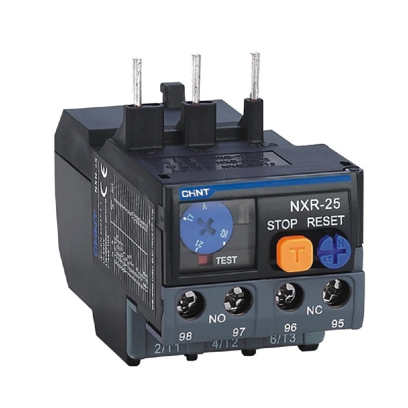 Chint NXR Thermal Overload|0.63-1.0A|1.6-2.5A|7-10A|12-18A|17-25A|30-40A|37-50A|48-65A|63-80A