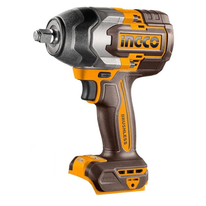 Ingco 1/2 20V Lithium-Ion Cordless Impact Wrench with Brushless Motor  CIWLI20851