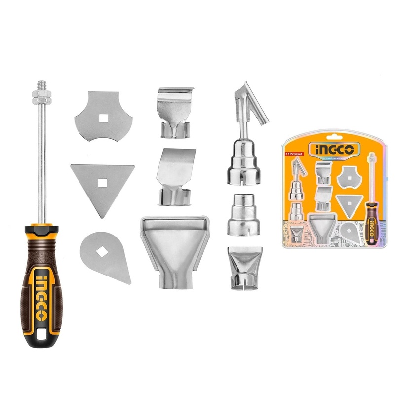Ingco 10 Piece Heat Gun Accessories Set  HGA0131