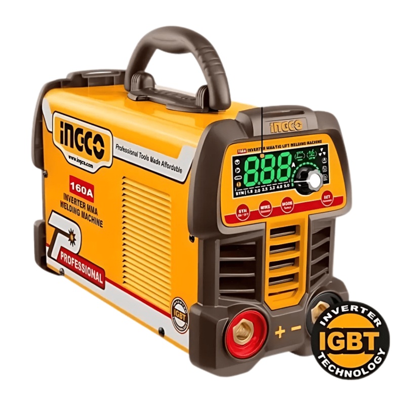 Ingco 160A Inverter MMA Welding Machine with IGBT Technology  ING-MMA16069