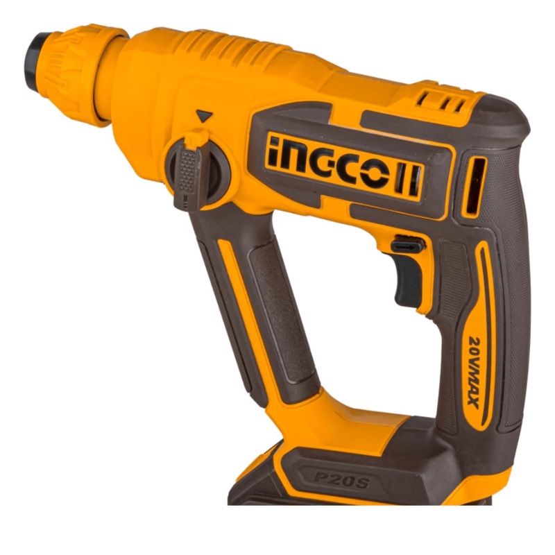 Ingco 16mm Lithium-Ion Rotary Hammer 20V with SDS Plus Chuck System  CRHLI201681