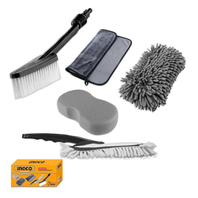 Ingco 5-Piece Clean Maintenance Kit Set  AMGF0501