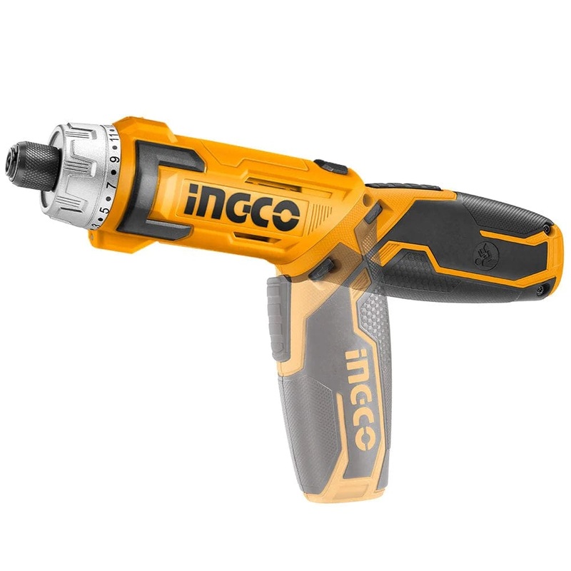 Ingco 8V Lithium-Ion Cordless Screwdriver with Adjustable Handle  CSDLI08025
