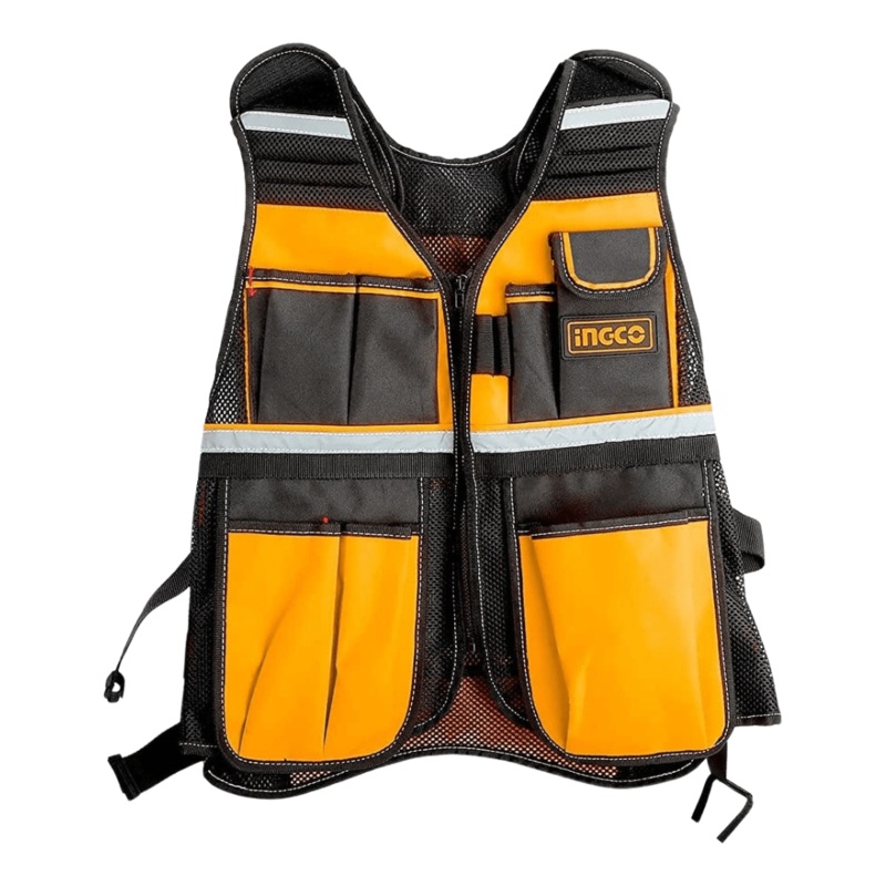 Ingco Tool Vest with 17 Pockets & Adjustable Fit  HTVT09028