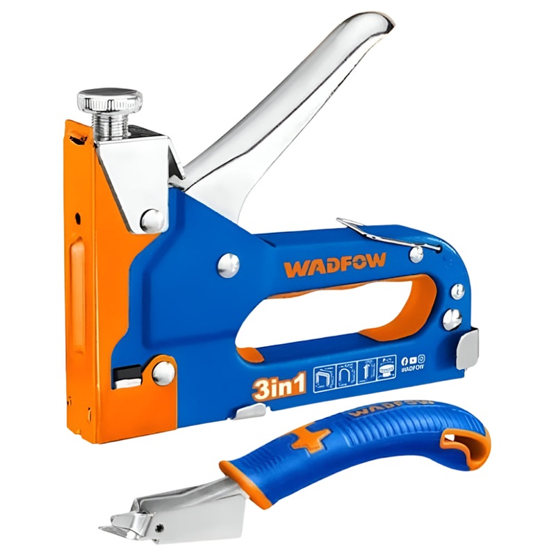 Wadfow 3-in-1 Staple Gun With Staple Remover Set – WGU4B06