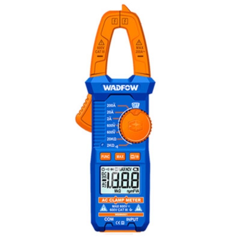 Wadfow Digital AC Clamp Meter 2000 Counts 600V – WDM6501