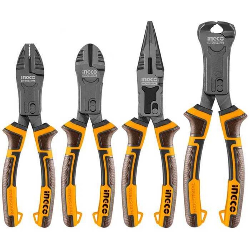 Ingco 4-Piece Compound Action Plier Set  HKCPS5841