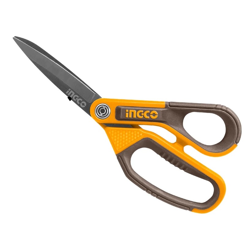 Ingco Rubber Grip Long-Blade Stainless Steel Scissors 8 & 10 – HSCRS Series