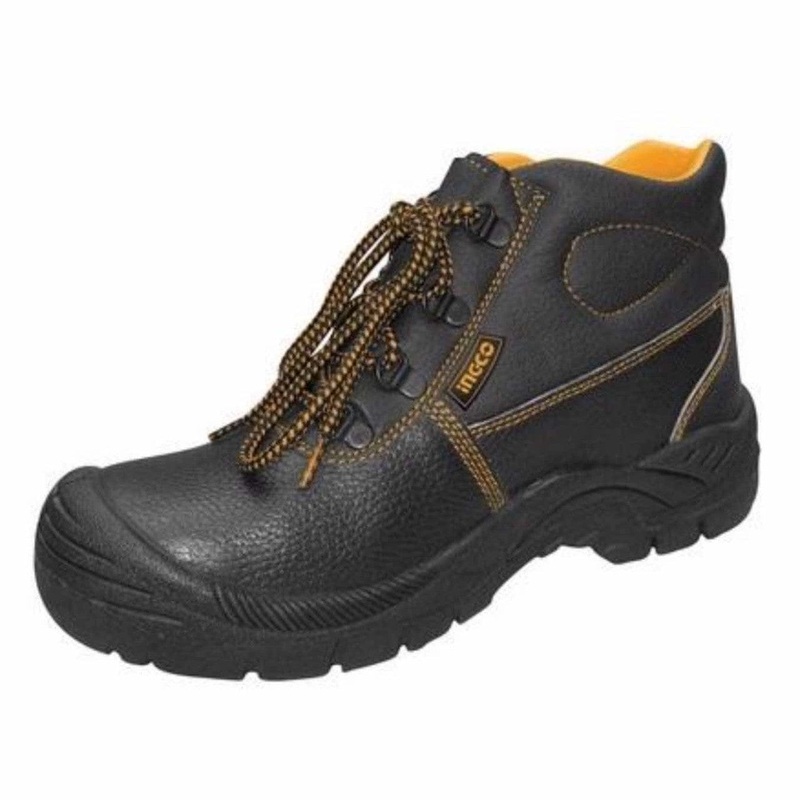 Ingco Safety Boots with Steel Toe Cap and Anti-Vibration Sole  SSH04S1P