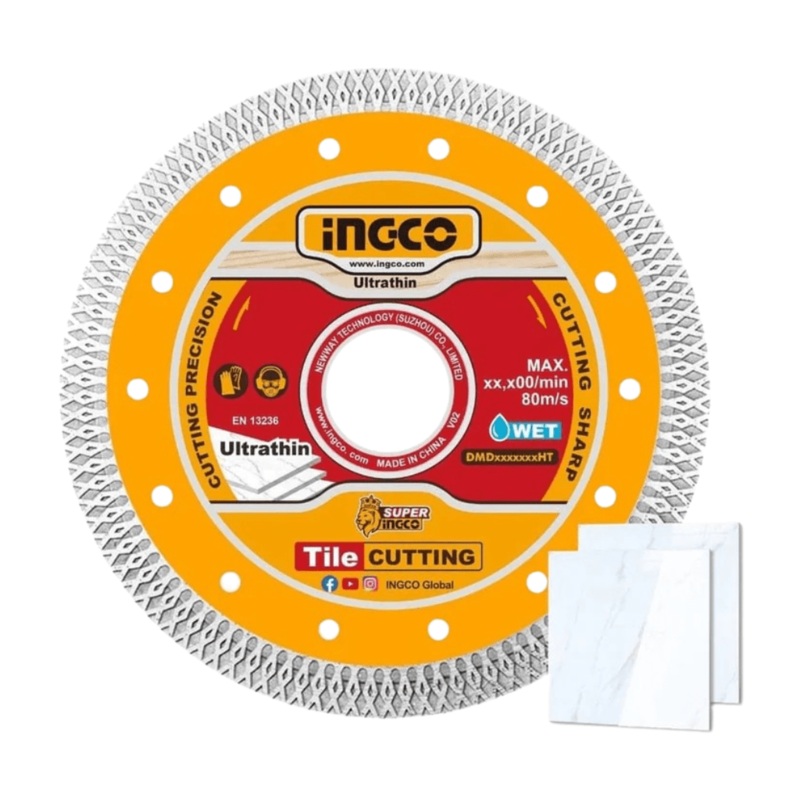Ingco Ultrathin Diamond Cutting Disc 4 to 9  DMD08 Series