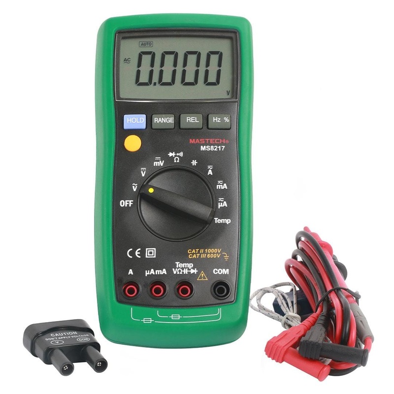 Mastech Digital Multimeter 4000 Counts 1000V – MS 8217(S)