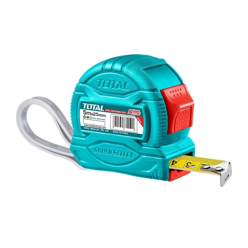 Total Steel Measuring Tape 5m X 25mm – TMT34525M