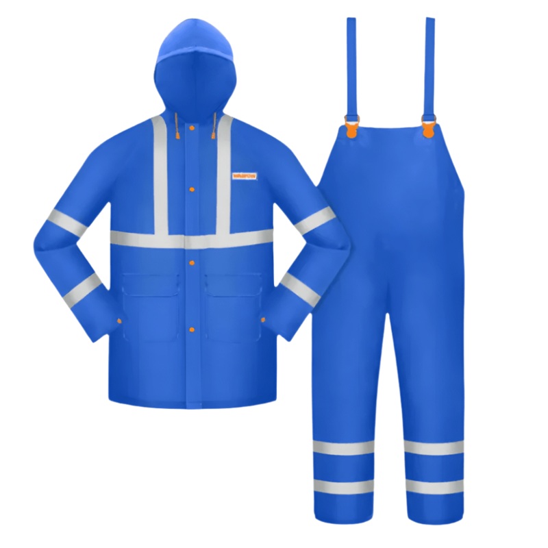 Wadfow Rain Suit With Reflective Strip – WRC500L & WRC50XL
