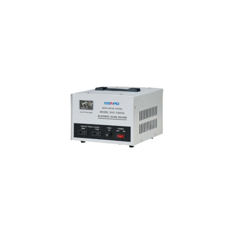 Conpo Single Phase Servo-Type AC Automatic Voltage Regulator 1.0kVA – SVC-1000VA
