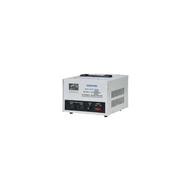 Conpo Single Phase Servo-Type AC Automatic Voltage Regulator 1.5kVA – SVC-1500VA