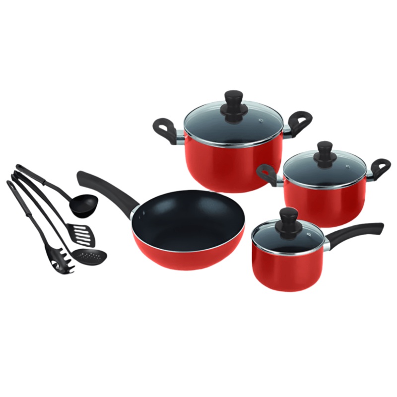 Decakila 11 Pieces Non-Stick Cookware Set – KMEP006B