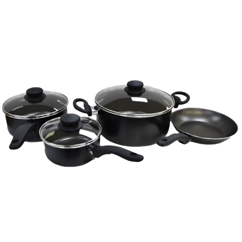 Decakila 7 Pieces Non-Stick Cookware Set – KMEP004B