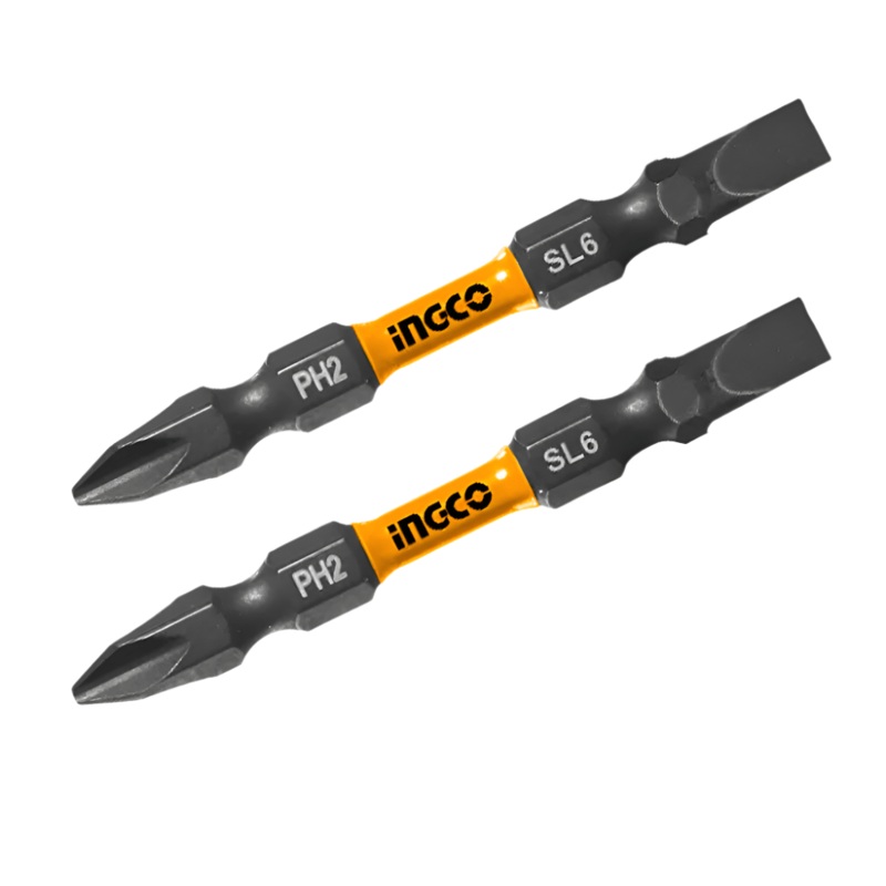 Ingco 2 Pieces Impact PH 65mm Screwdriver Bit Set – SDBIM72HL665