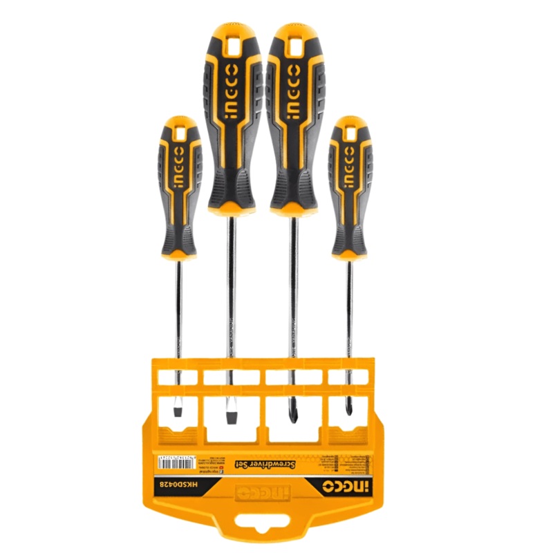 Ingco 4 Pieces Screwdriver Set – HKSD0428