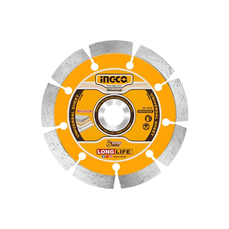 Ingco Dry Diamond Disc 4 3/8x 10mm – DMD011102