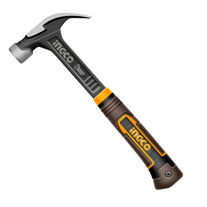 Ingco Metal Front Claw Hammer 450g – HCH81016L