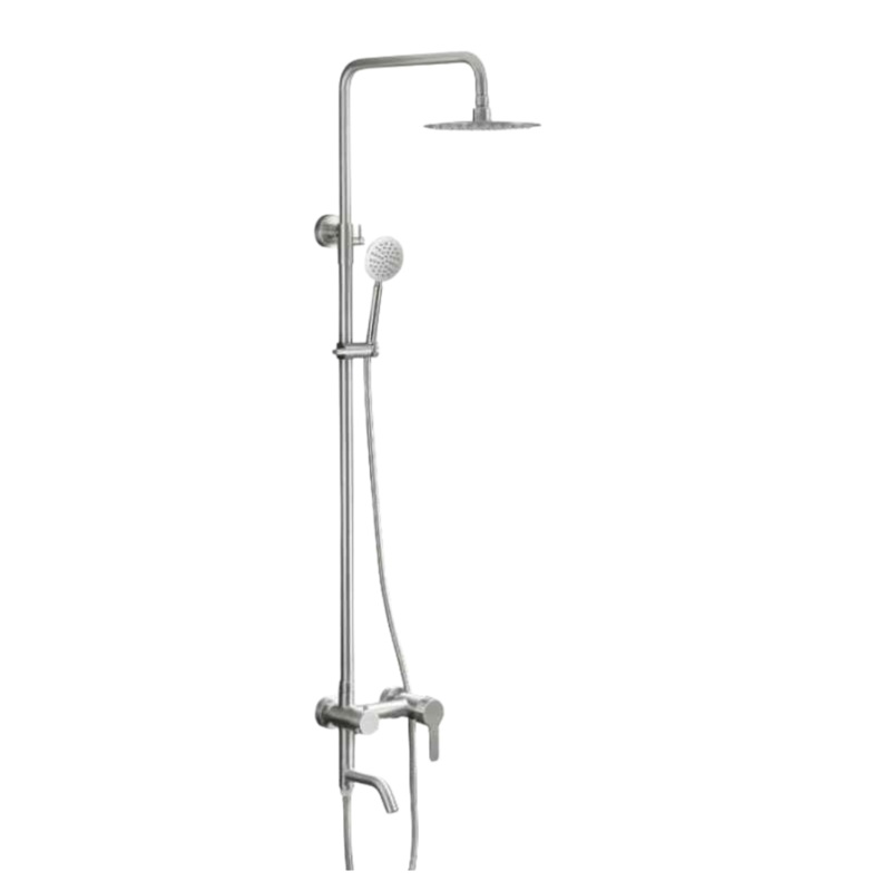 MaxTen Stainless Steel 3-in-1 Hot & Cold Mixer Shower Set – ST60-308 & ST60-308BL