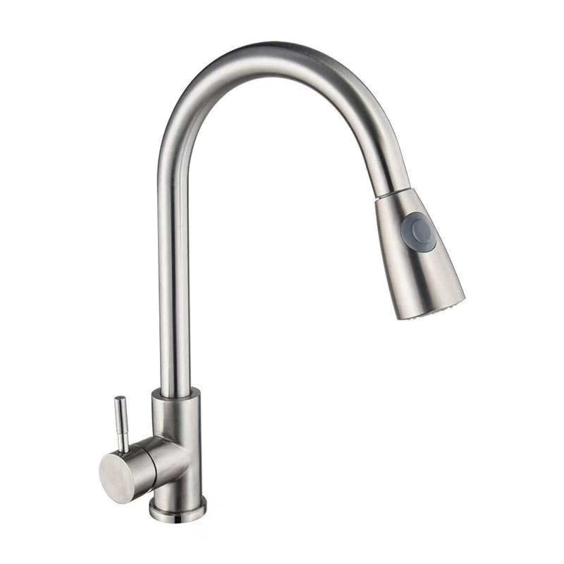 MaxTen Stainless Steel Pull Out Sprayer Kitchen Sink Faucet Tap – SKP30-501 & SKP30-501BL