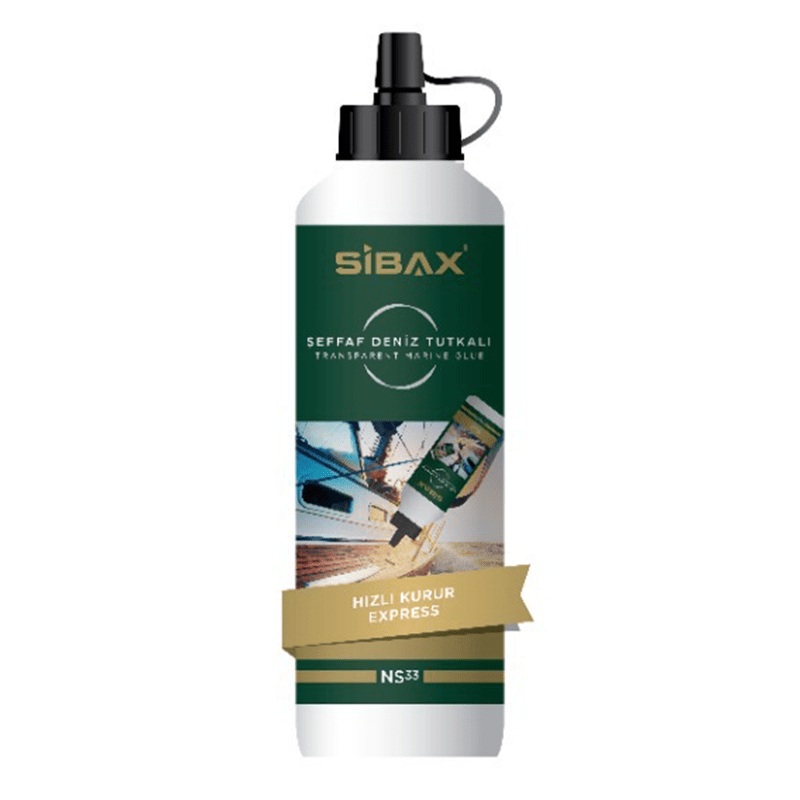 Sibax Express PU Transparent Marine Adhesive Glue 500g – NS33