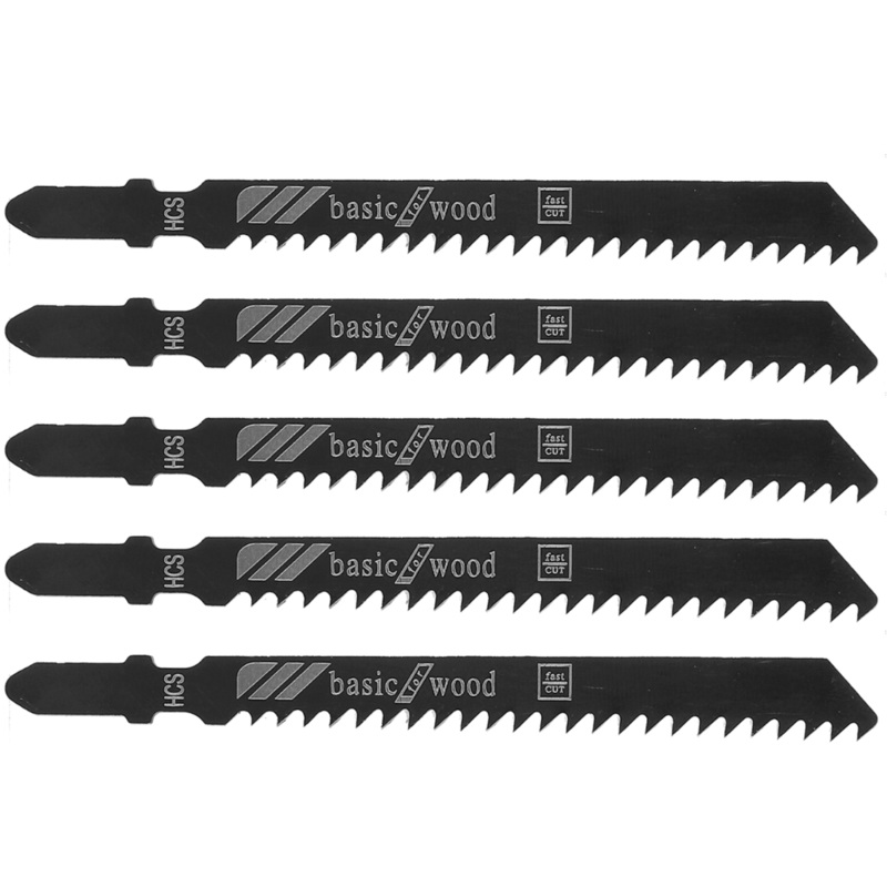 Wadfow 5 Pieces Jigsaw Blade for Wood  – WJB111C