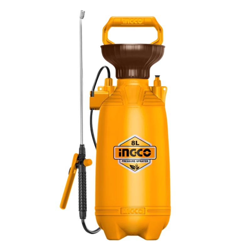 Ingco 8L Manual Pressure Sprayer – HSPP30802