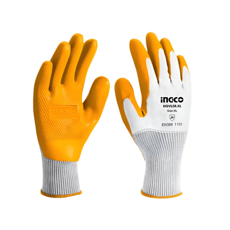 Ingco Industrial Latex Gloves – HGVL05