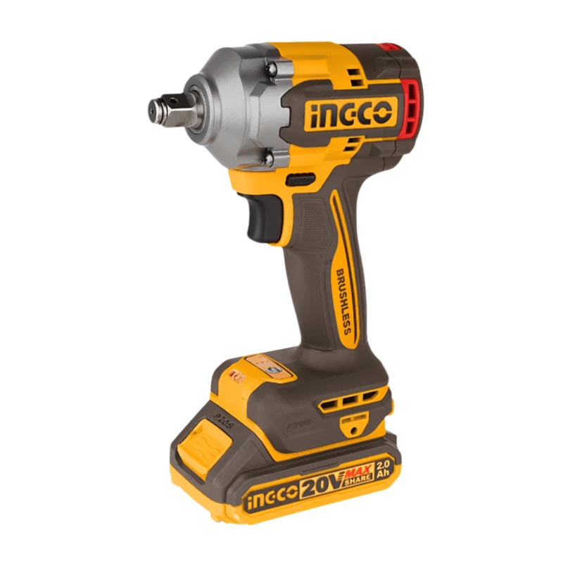 Ingco Lithium-Ion Cordless Impact Wrench – CIWLI20401