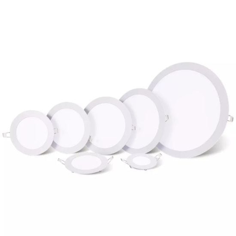 LED Round Ceiling Conduit Panel Light 6000K Cool White (3W, 6W, 12W & 18W) – 2501-Series