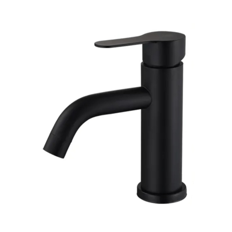 MaxTen Bathroom Stainless Steel Hot & Cold Basin Faucet Mixer – S20-141 & S20-141BL