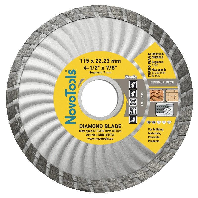 Novo Abrasive Standard Diamond Blade – Turbo