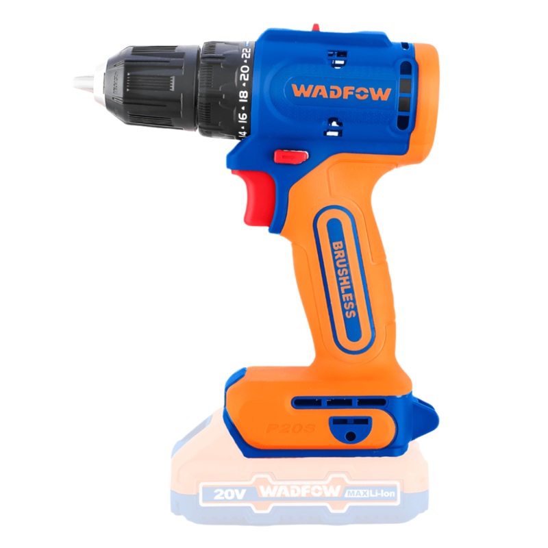 Wadfow Lithium-Ion Brushless Cordless Drill 20V – WCDP552
