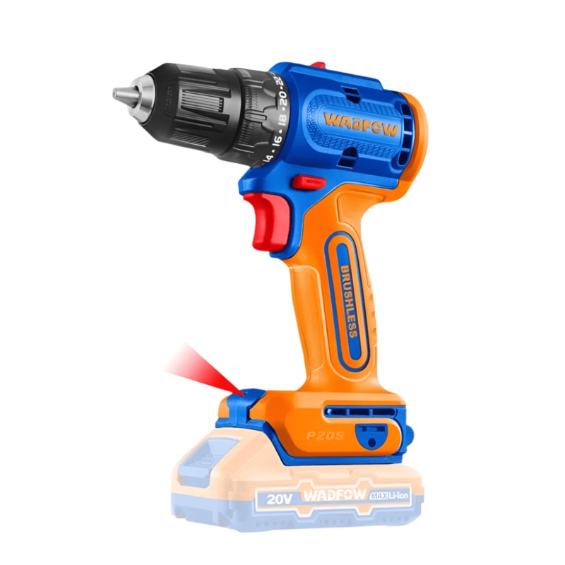 Wadfow Lithium-Ion Brushless Cordless Drill 20V – WCDP5521