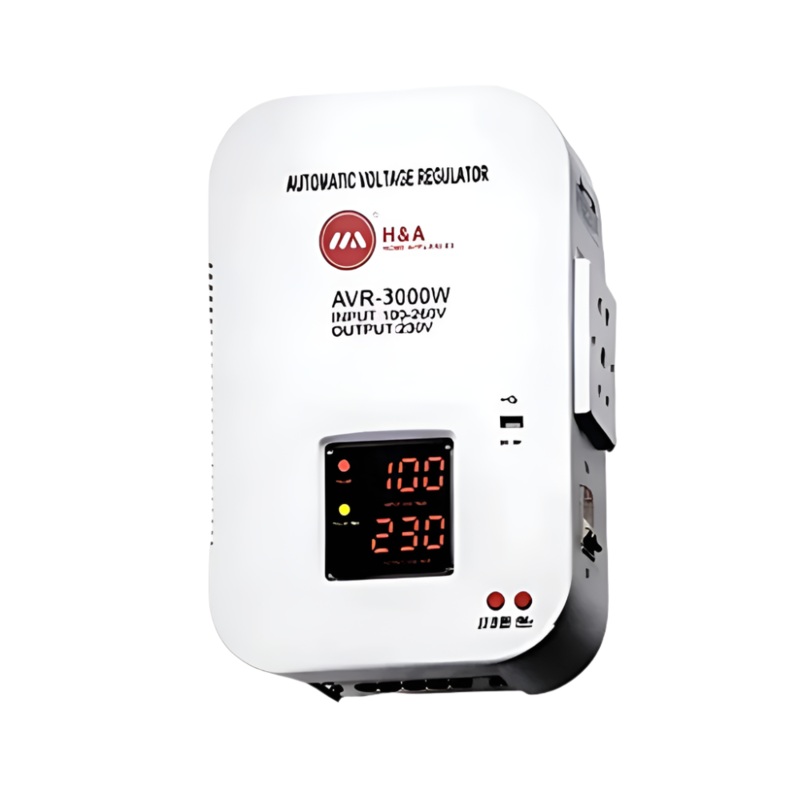 H&A 3000W Digital Wall-Mounted Voltage Regulator Stabilizer – H&A-WM-3000W